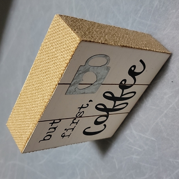 Wooden Coffee Sign Decor - Picture 2 of 2